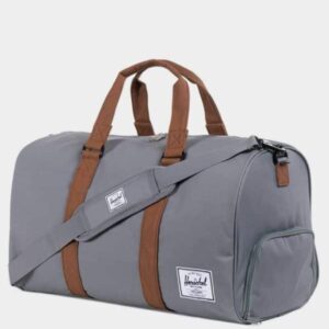 Grey Brown Duffel